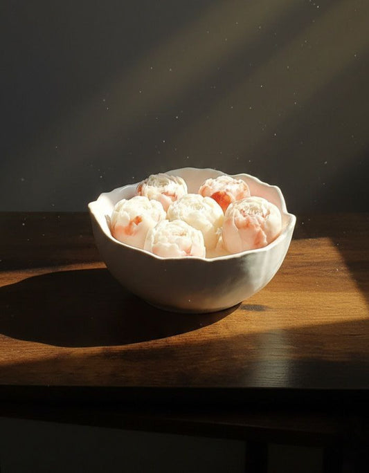 Bloem Geurkaars van Kokos-Sojawas | Handgemaakt | 260 g | Soft Bloom Candle