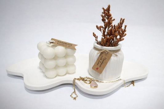 Handgemaakt Jesmonite Decoratief Tray Set