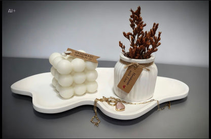 Handgemaakt Jesmonite Decoratief Tray Set