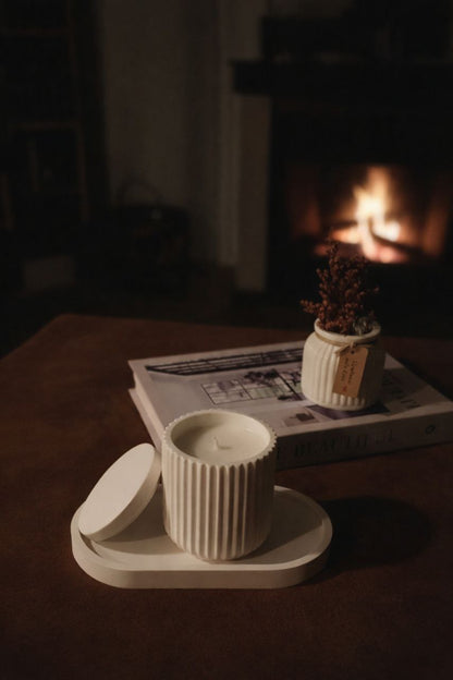 Decoratieve Jesmonite Set – Artisan Quartet Set