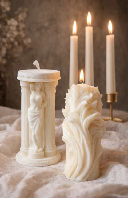Venus de Milo kaars/ Ethereal Flow kaars