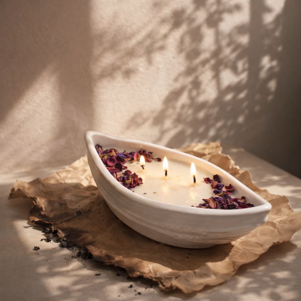 Handgemaakte Soja- & Kokoskaars  200g– Solara