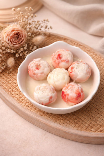 Bloem Geurkaars van Kokos-Sojawas | Handgemaakt | 260 g | Soft Bloom Candle