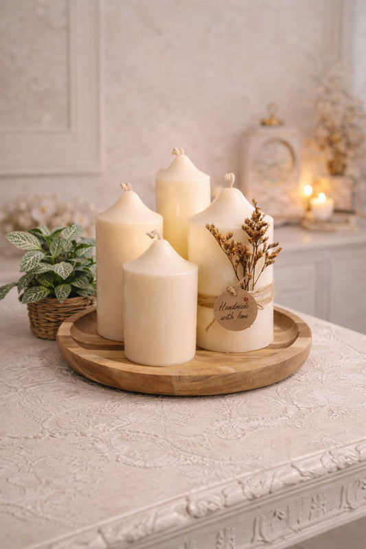Minimal Luxury Pilaar Kaarsen 640 gram / Maison Calm