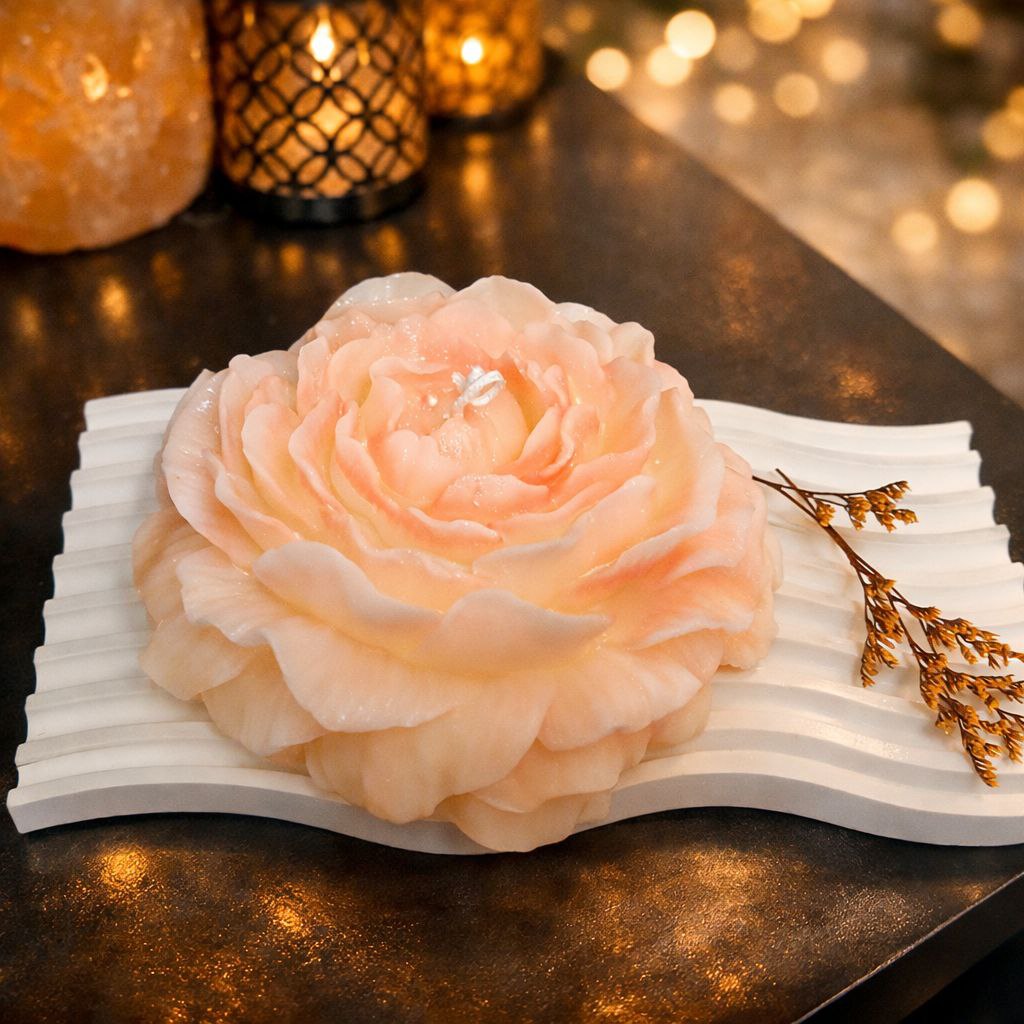 Fawania Rose Kaars